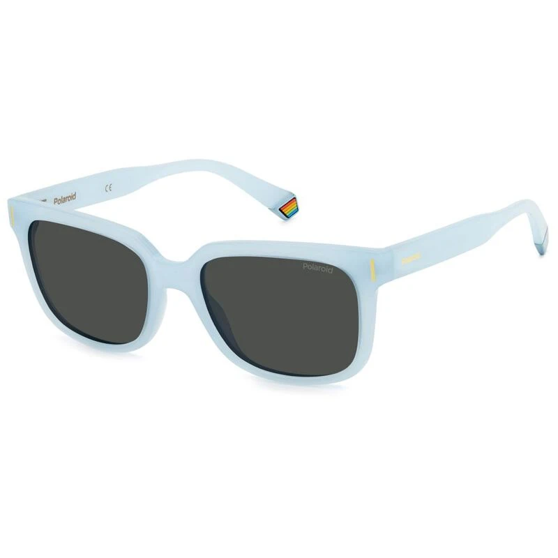 Polaroid Cool Rectangular Sunglasses Azure Sportpursuit