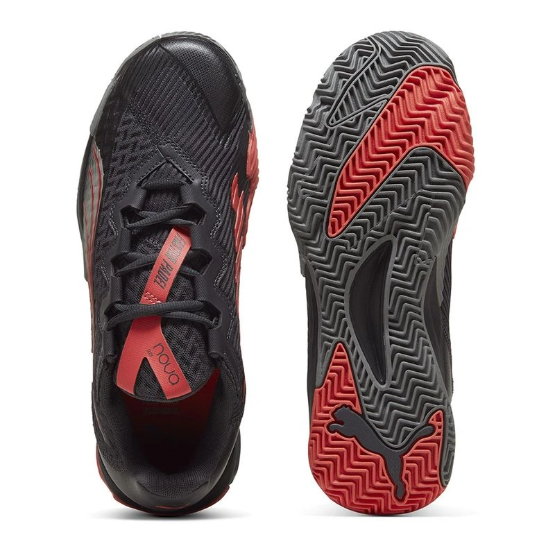 Puma Mens Nova Elite Padel Shoes Grey Sportpursuit