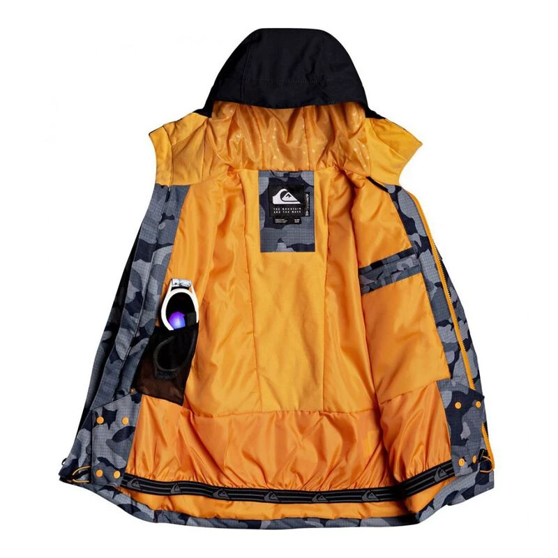 Quiksilver Kids Groomer Jacket Black Sportpursuit