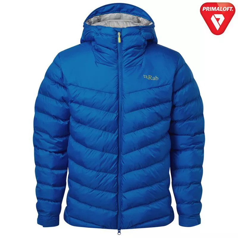 Electric blue new arrivals rab jacket