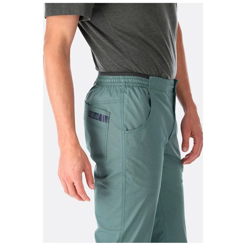 Rab Mens Oblique Trousers Green Dusk Sportpursuit
