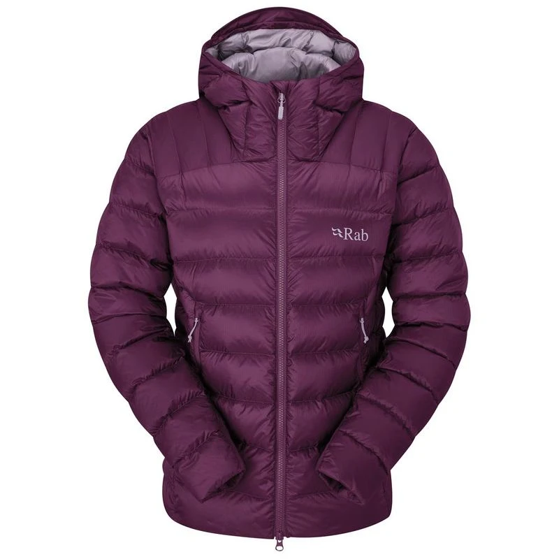 Rab Womens Electron Pro Jacket Eggplant Sportpursuit