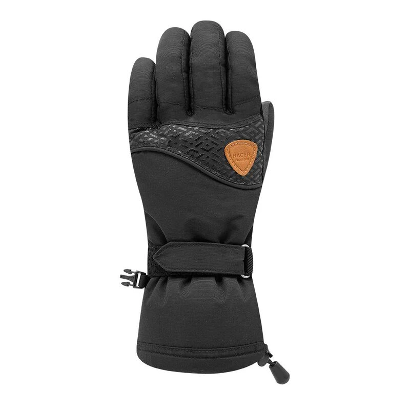 Racer Womens Gap 5 Gloves Black Sportpursuit