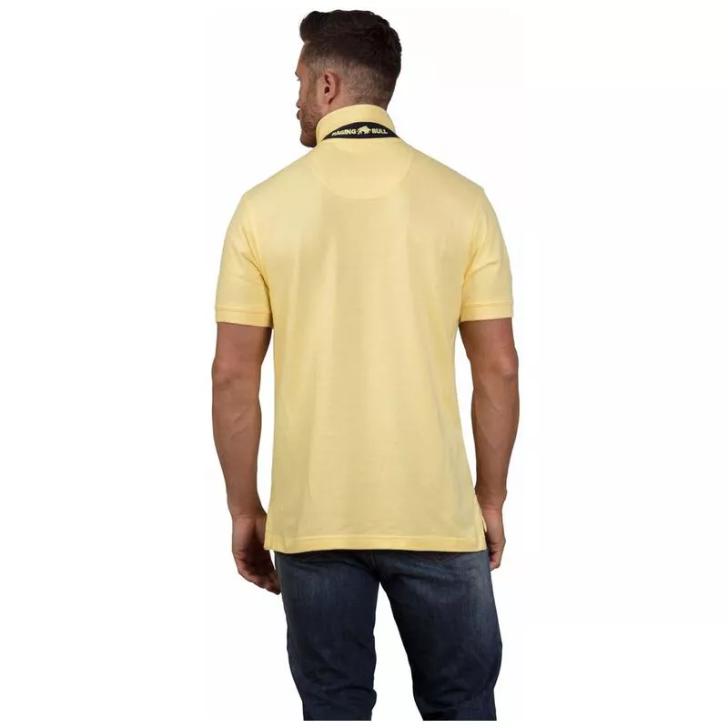 Raging Bull Mens Signature Polo Shirt Lemon Sportpursuit
