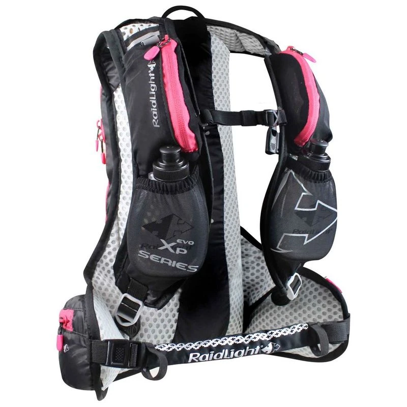 Raidlight Womens Trail XP 8 Hydration Vest Black Bordeaux Sportpur