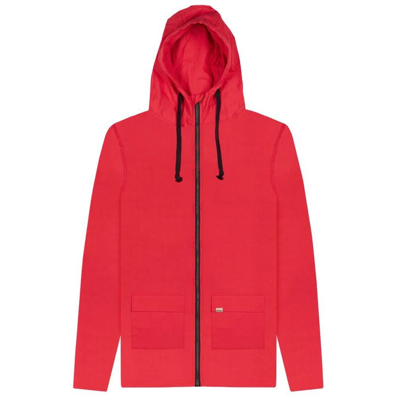 Rapanui Mens Organic Full Zip Jacket (Red)