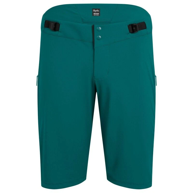 Rapha Mens Trail Fast & Light Shorts (Blue Green/Egg Shell) Sportpur