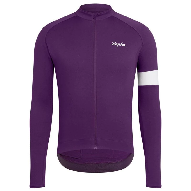 Rapha Mens Core Jersey Dark Purple Sportpursuit