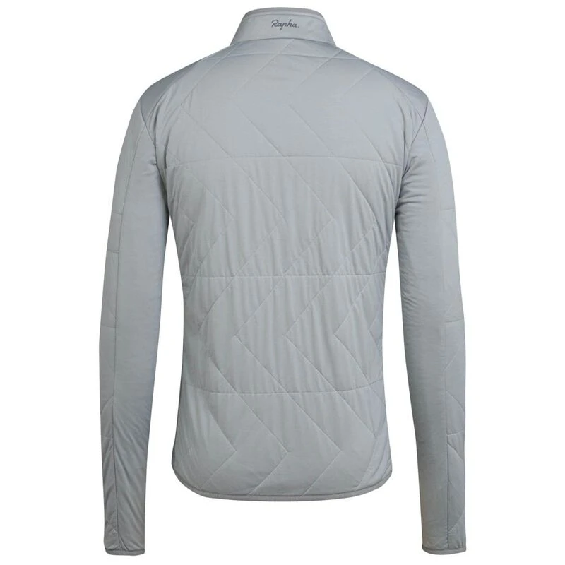 Rapha Mens Insulated Sweatshirt Grey Sportpursuit