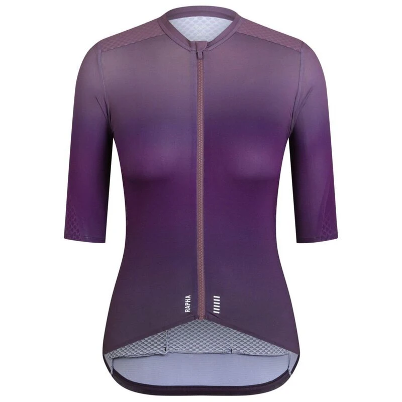 Rapha Womens Pro Team Aero Fade Jersey Violet Purple Sportpursuit