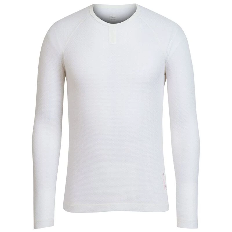 Rapha Mens Merino Mesh LS Baselayer Cream Sportpursuit