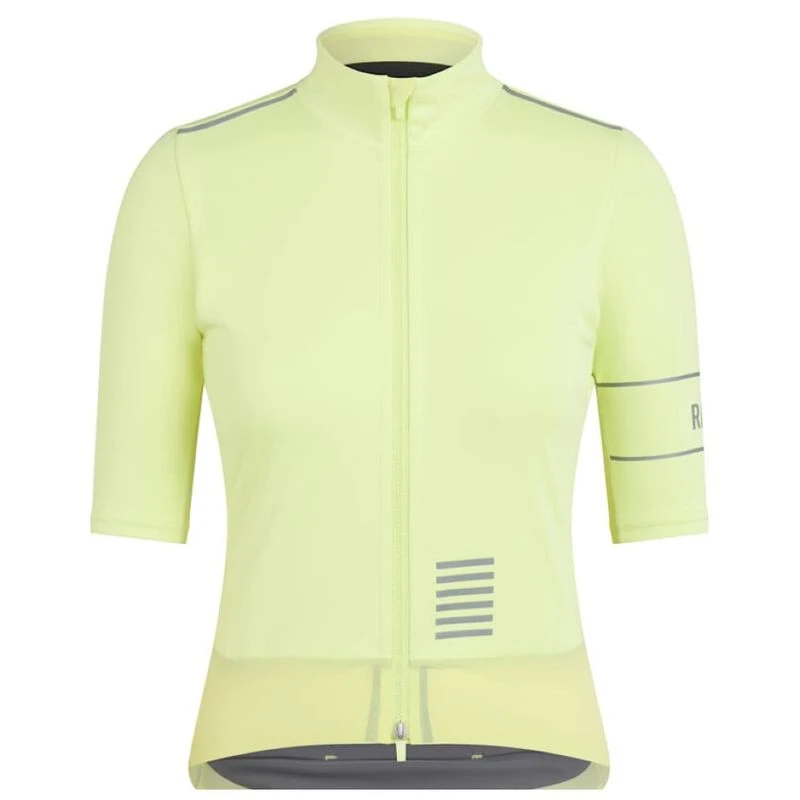 Rapha Womens Pro Team Windstopper Jersey Lime Green Silver Sportpu