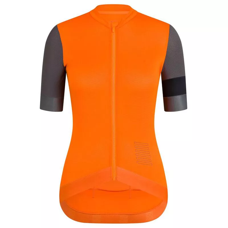 Rapha Womens Pro Team Training Jersey Orange Sportpursuit