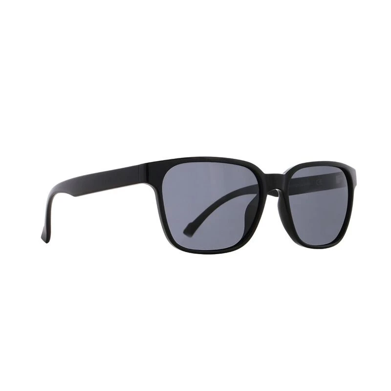 RIVBOS RB833 Mens Black Polarized Sports Full Rim Wrap Sunglasses
