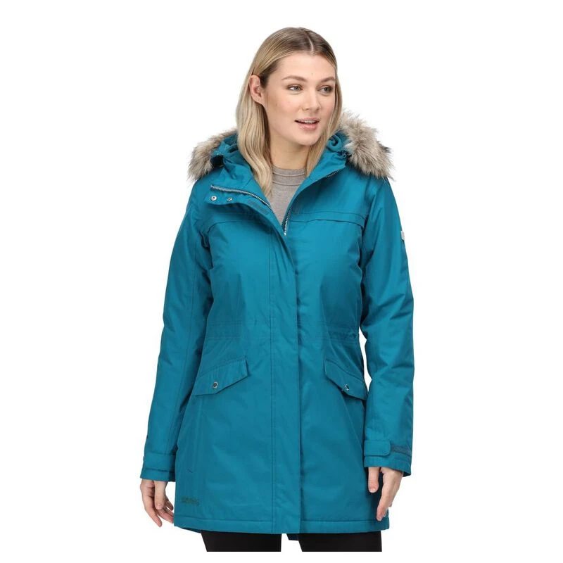 Regatta Womens Serleena II Waterproof Insulated Jacket (Gulfstream)