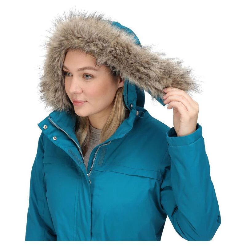 Regatta Womens Serleena II Waterproof Insulated Jacket (Gulfstream)