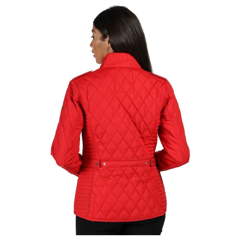 Regatta Womens Carita Quilted Jacket True Red Sportpursuit
