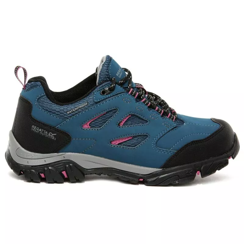 Regatta Womens Holcombe IEP Low Shoes Morrocan Blue Red Violet Spo