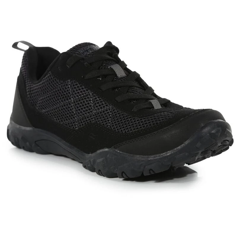Regatta Mens Edgepoint Life Walking Shoes (Black) | Sportpursuit.com