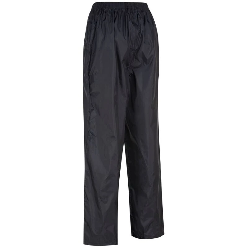 Regatta Womens Pack It Waterproof Overtrousers (Black) | Sportpursuit.