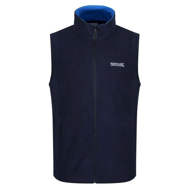 Regatta Mens Tobias II Fleece Gilet Navy Oxford Blue Sportpursuit
