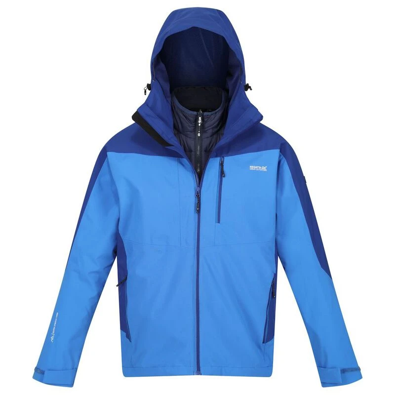 Men's wentwood iv waterproof 2025 3 in 1 jacket black