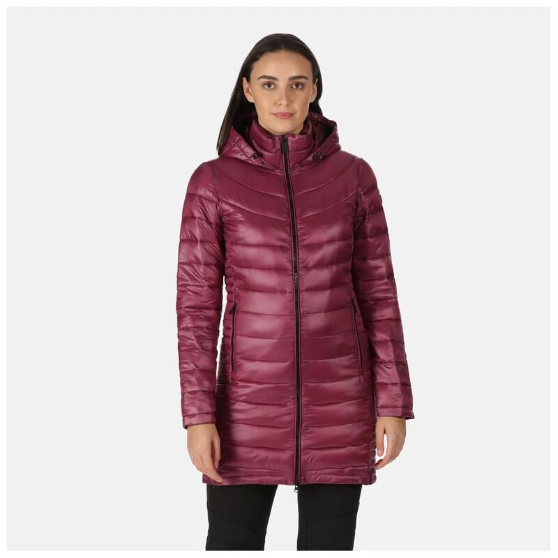 Women's andell ii lightweight insulated quilted deals hooded parka walking jacket black