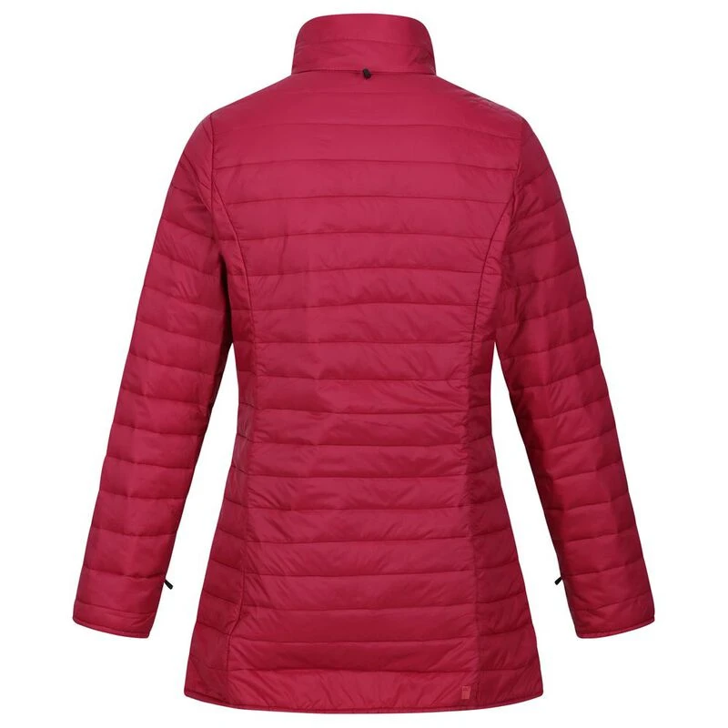 Burgundy racer neck lightweight jacket 2025