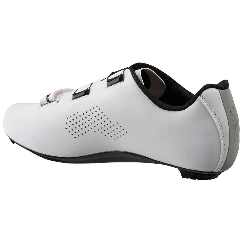 Rivelo Whinlatter Carbon Cycling Shoes (White/Black) Sportpursuit.co