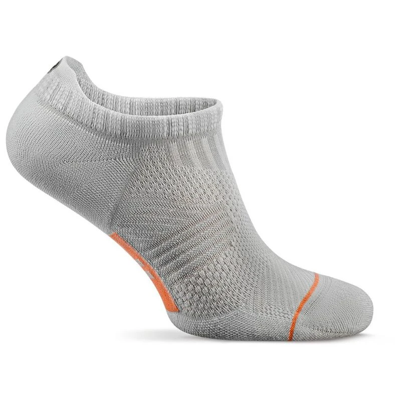 Rockay Accelerate Performance Socks (Light Grey/Papaya) | Sportpursuit