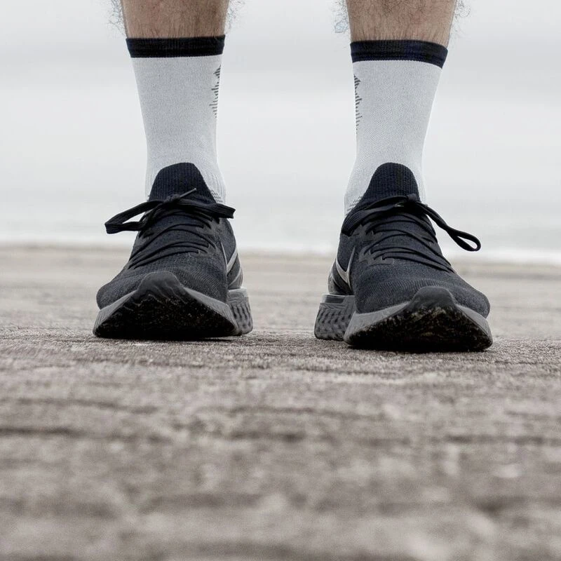 Rockay Razer Trail Socks Grey Black Sportpursuit