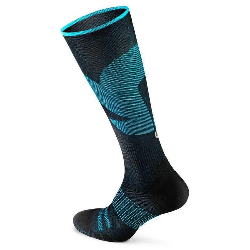 Rockay Vigor Compression Socks (Black/Blue) | Sportpursuit.com