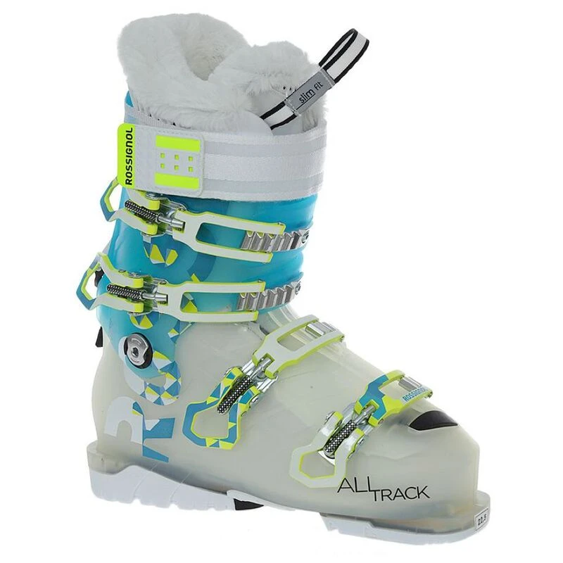 Rossignol Womens Alltrack Pro 80 Ski Boots (Transparent Mint) Sportp