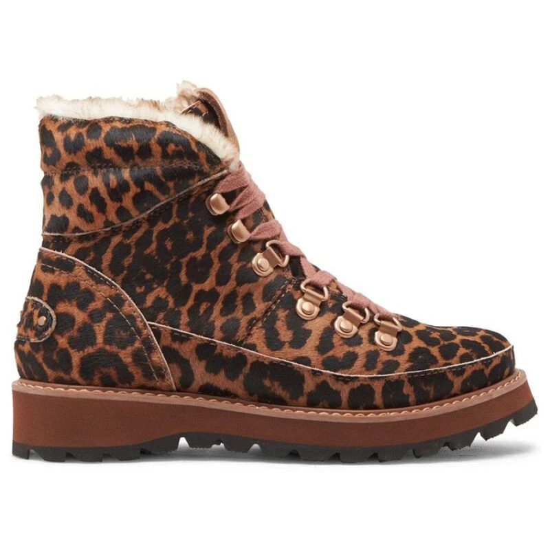 Roxy Womens Sadie Ankle Boots Cheetah Print Sportpursuit