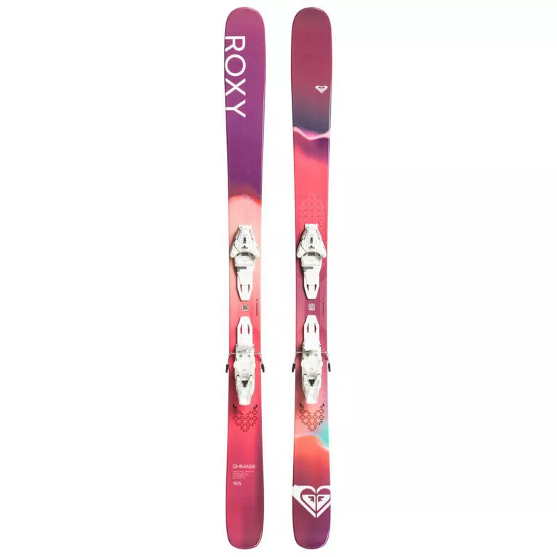 Roxy Womens Shima 98 Flat Skis Pink Sportpursuit