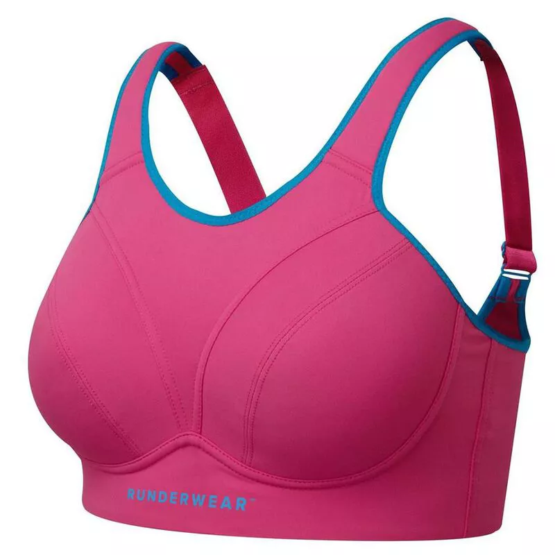 Runderwear Womens Easy On Bra Pink Sportpursuit