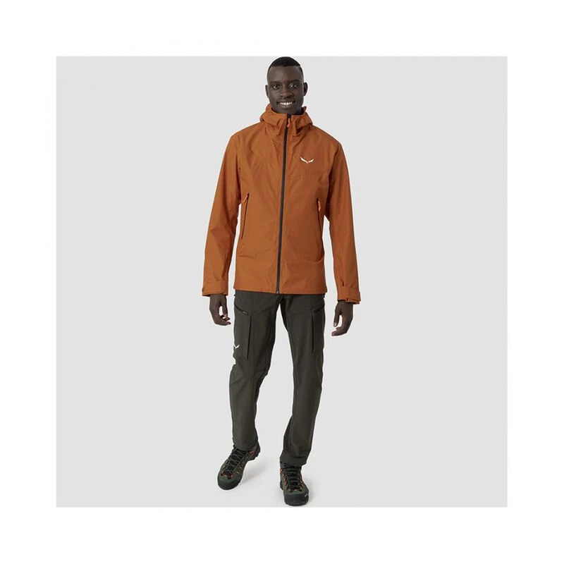 Salewa Veste Puez PTX 2L Homme Orange privatesportshop