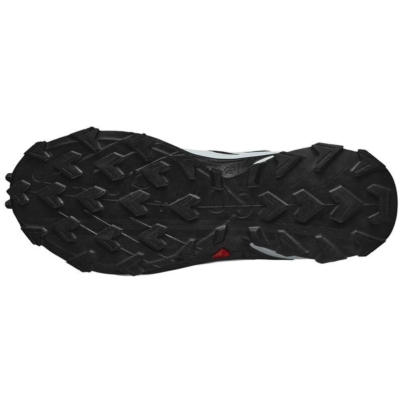Salomon Mens Supercross 4 Trail Running Shoes (Black/White/Fiery Red)