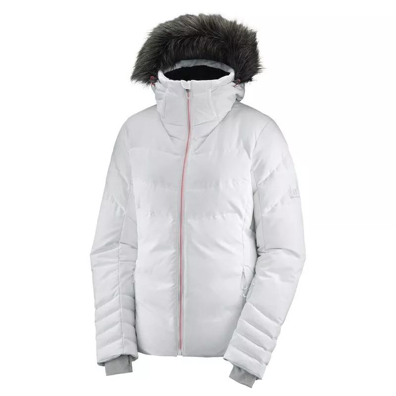 Salomon women's icetown down ski jacket top
