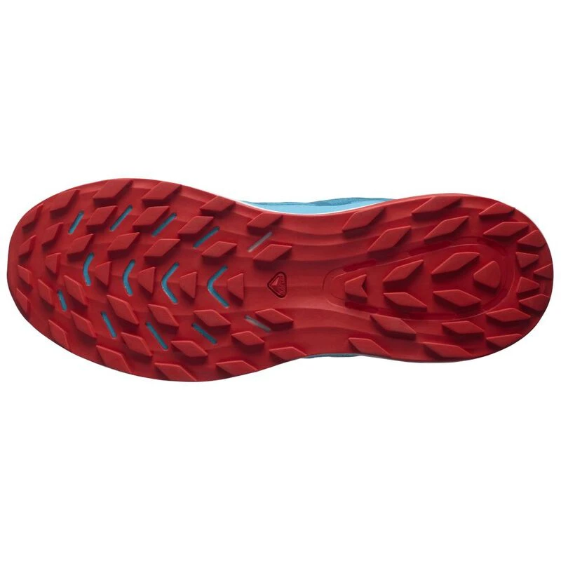 Salomon Mens Ultra Glide Trail Running Shoes Crystal Teal Reef Goji B