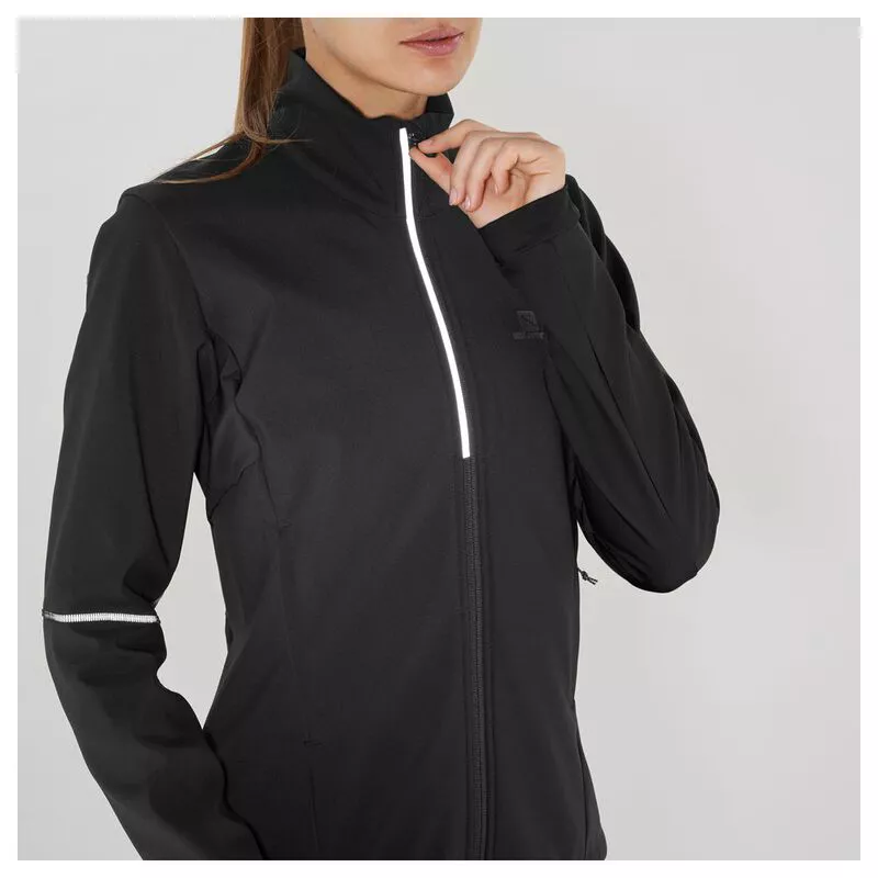 Agile Softshell Jacket (Black) Sportpursuit.com