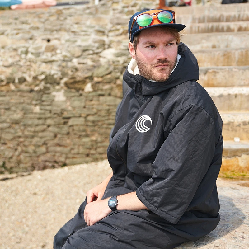 Samphire Weatherproof Changing Robe Ink Black Sportpursuit