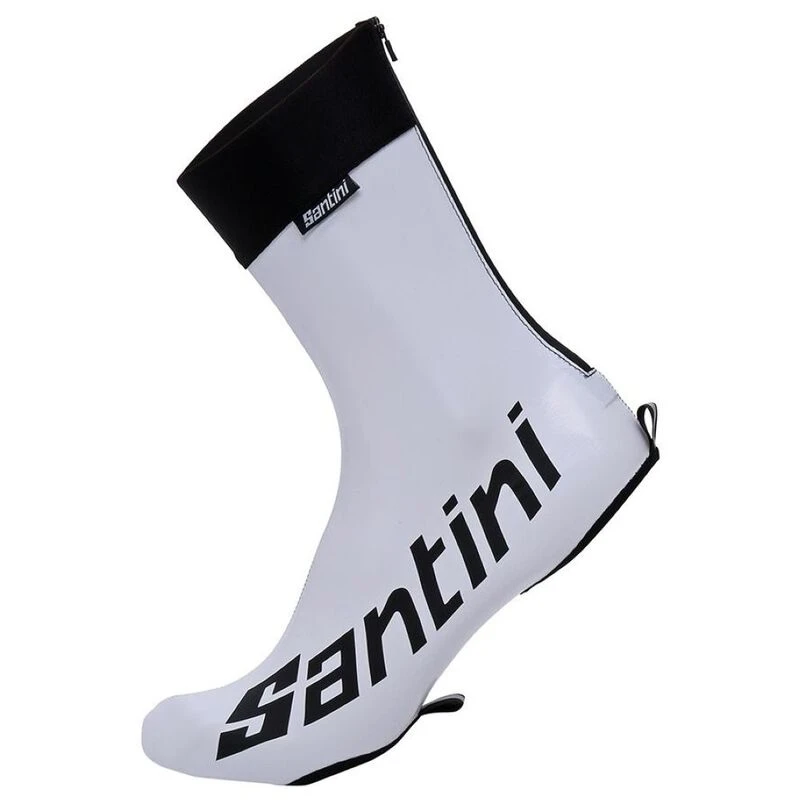 Santini Mens 365 Falco Overshoes White Sportpursuit