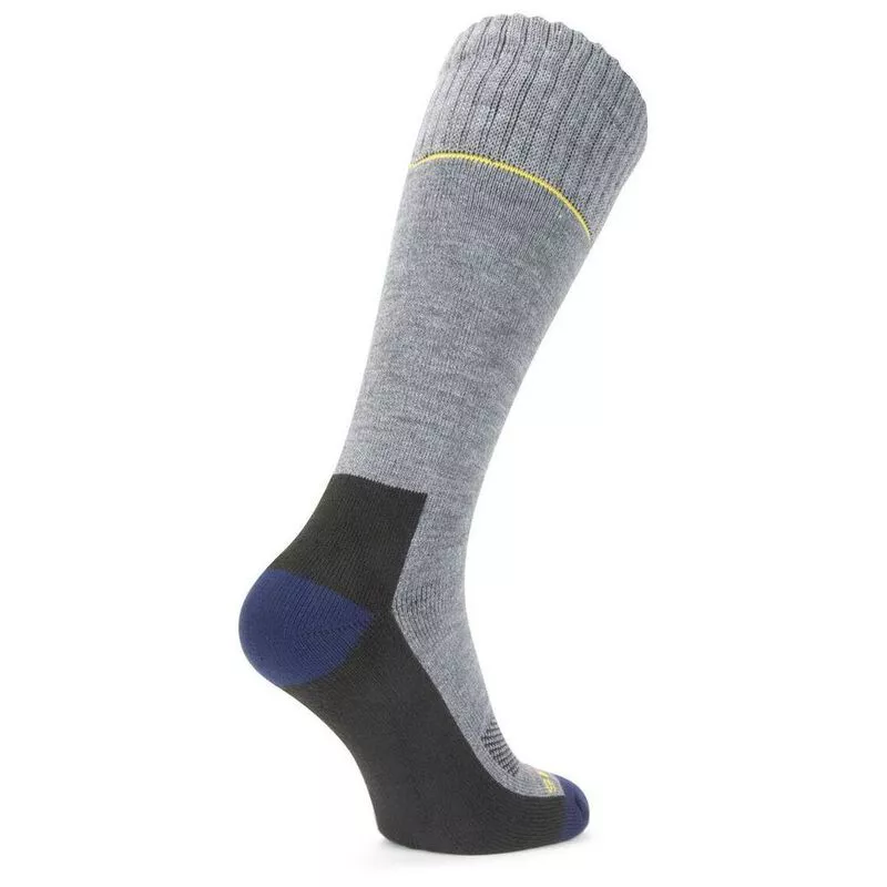 SealSkinz Solo QuickDry Knee Length Socks (Grey/Black/Yellow) Sportp