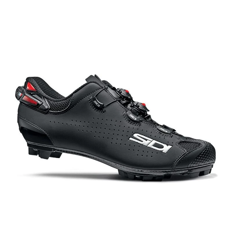 Sidi Tiger 2 SRS Carbon Cycling Shoes Black Black Sportpursuit