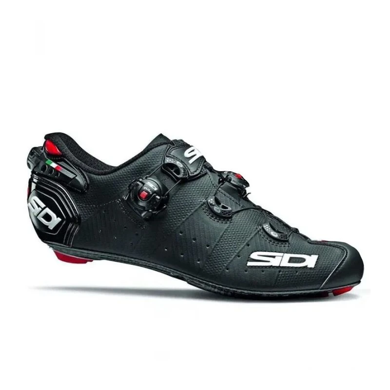Sidi Wire 2 Matt Carbon Cycling Shoes Matt Black Sportpursuit