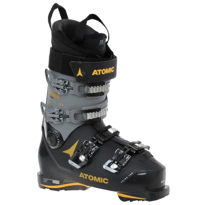 Atomic Mens Hawx Prime 100 GW Ski Boots Black Grey Sportpursuit
