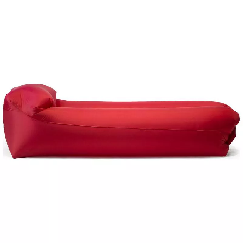 Softybag Inflatable Polyester Lounge Chair Chilli Red Sportpursuit