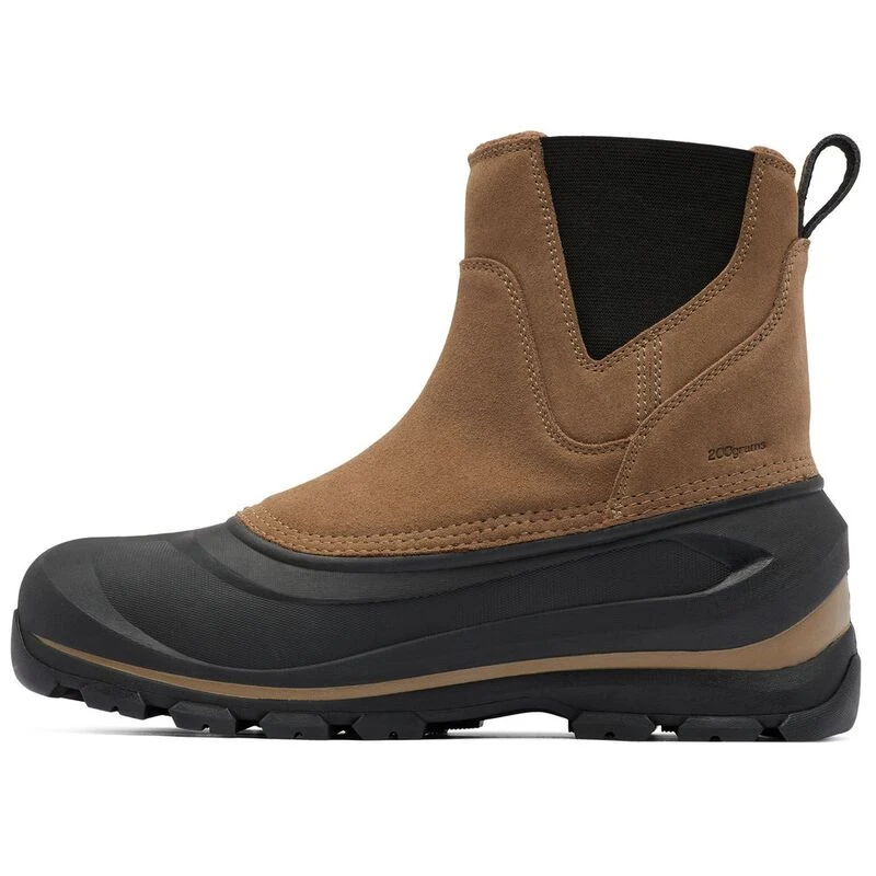 Sorel Mens Buxton Pull On WP Casual Boots (Delta/Black) | Sportpursuit