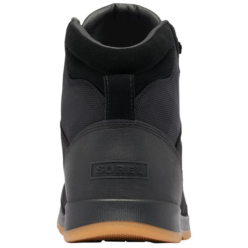 Sorel Mens Ankeny Ii Hiker WP Casual Boots Black Gum Sportpursuit